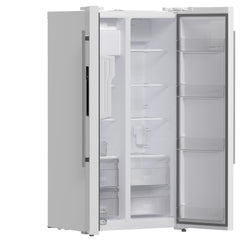 Forno Salerno Espresso 36" Side-by-Side White Refrigerator 20 cu.ft