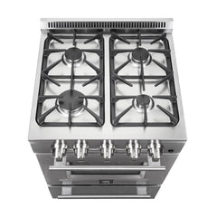 Forno Breno 24-Inch Freestanding Gas Range, Compact Design, Energy Efficient