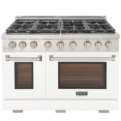 Kucht Professional 48" Propane Gas Range – KFX4800X/LP with TrueSimmer & Triple Rocket Power Burners (Custom Body Colors)