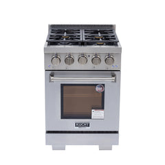 Kucht Professional 24" Propane Gas Range – KFX2400X-S/LP with TrueSimmer & Rocket Power Burners