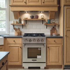 Kucht Professional 24" Propane Gas Range – KFX2400X-S/LP with TrueSimmer & Rocket Power Burners