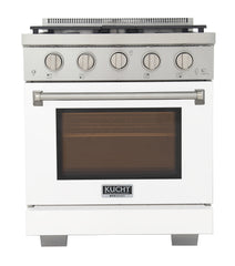 Kucht Professional 30" Propane Gas Range – KFX3000X/LP with TrueSimmer & Rocket Power Burners (Custom Body Colors)