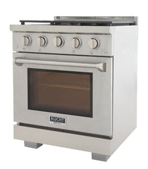 Kucht Professional 30" Propane Gas Range – KFX3000X/LP with TrueSimmer & Rocket Power Burners (Custom Body Colors)