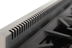 Kucht Professional 36" Propane Gas Range – KFX3600X/LP with TrueSimmer & Dual Rocket Power Burners (Custom Body Colors)