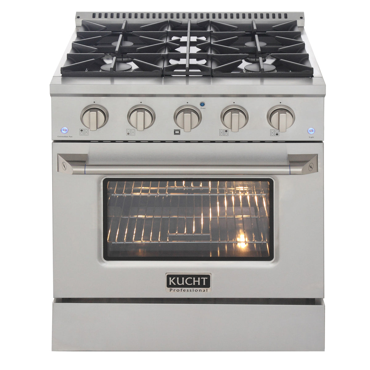 Kucht Professional 30 in. 4.2 cu ft. Propane Gas Range