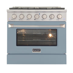 Kucht Professional 36" Gas Range – Color Series