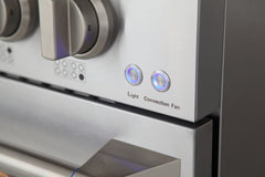 Kucht Professional 48" Dual Fuel Range – KDF482/LP with Customizable Color Panels (Factory Propane, 9 Body Colors)