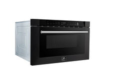 Forno Espresso Capoliveri 24" Microwave Drawer in Black