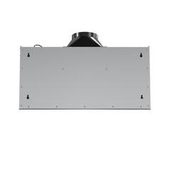 Forno Palazzo 30-Inch Wall Mounted Range Hood, Stainless Steel, Heavy Duty Baffle Filters, Remote Control