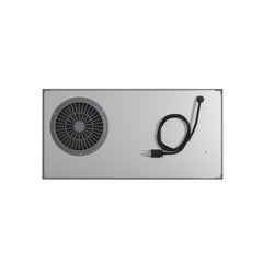 FORNO Giacomo Under Cabinet 22-Inch Insert Range Hood in Stainless Steel, 170 CFM, Aluminum Filter, Energy Efficient