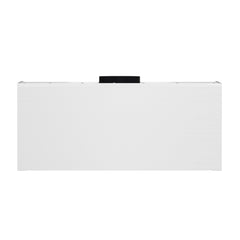 Forno Bari Espresso 30-Inch Under Cabinet Range Hood, White, 600 CFM, LED Lighting, Dishwasher-Safe Baffle Filters, 3-Speed Fan Control
