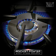 Kucht Professional 48" Dual Fuel Range – KDF482/LP with Customizable Color Panels (Factory Propane, 9 Body Colors)