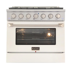 Kucht Professional 36" Gas Range – Color Series