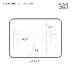 Kucht Professional 30" Gas Range